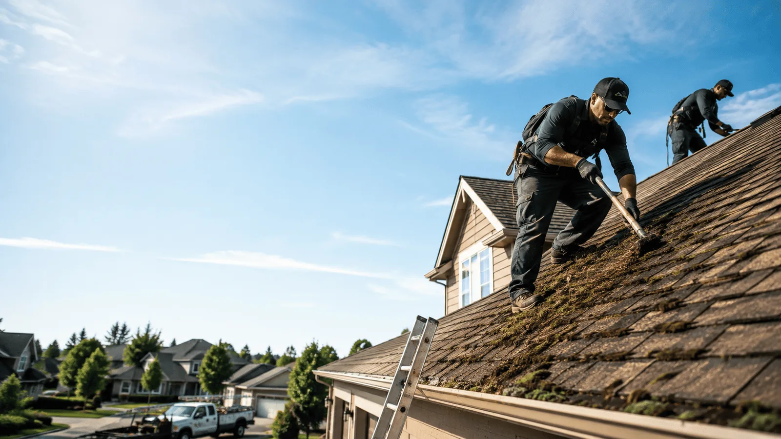 Roof Moss Removal in Reddick, IL near me
